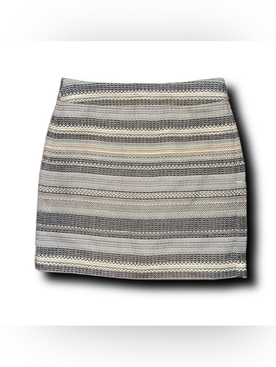 LOFT Dresses & Skirts - NWT LOFT Striped Woven Tweed Aztec/Southwest Inspired Mini Skirt